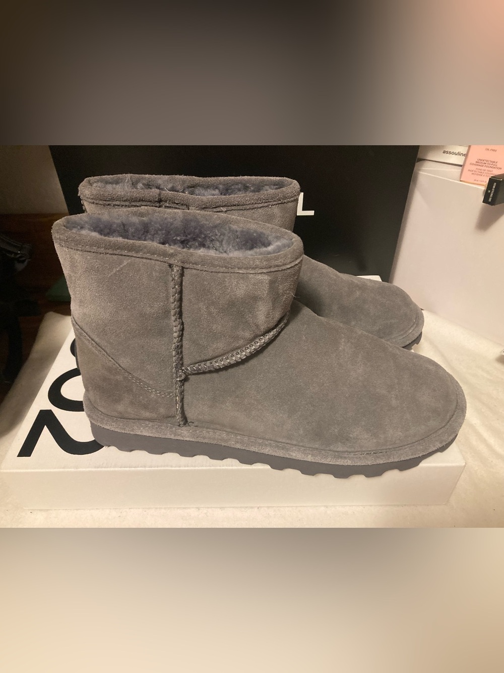 Bearpaw Women’s 13 m Alyssa fur Boots Shoes